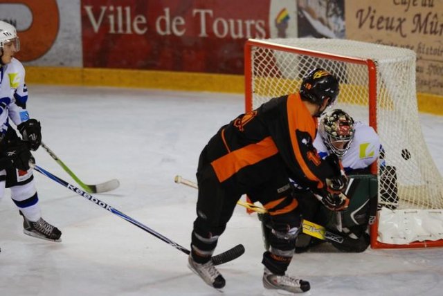 Photo hockey match Tours  - Nantes le 10/10/2009