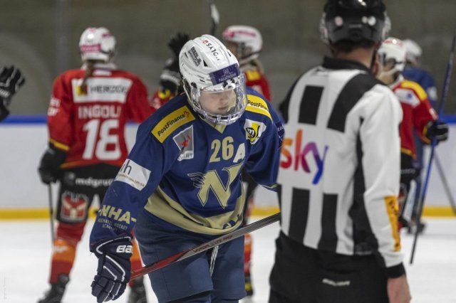 Photo hockey match Neuchâtel - Bern le 13/01/2024