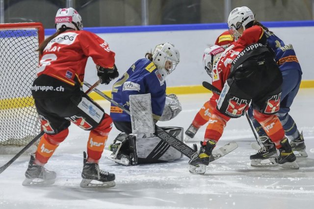 Photo hockey match Neuchâtel - Bern le 13/01/2024