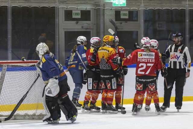 Photo hockey match Neuchâtel - Bern le 13/01/2024