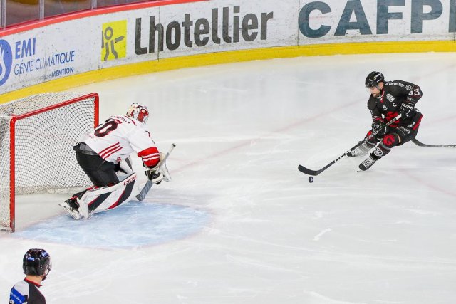 Photo hockey match Amiens  - Nice le 12/01/2024