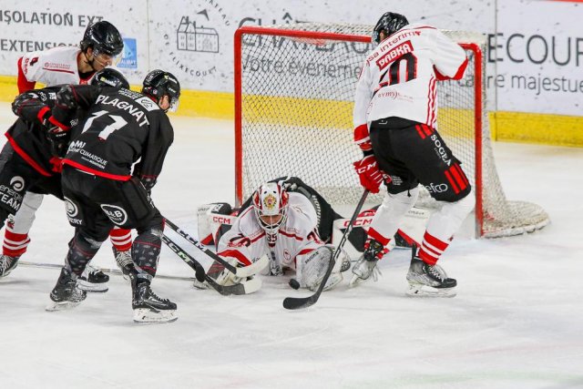 Photo hockey match Amiens  - Nice le 12/01/2024