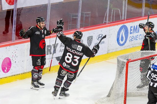 Photo hockey match Amiens  - Nice le 12/01/2024