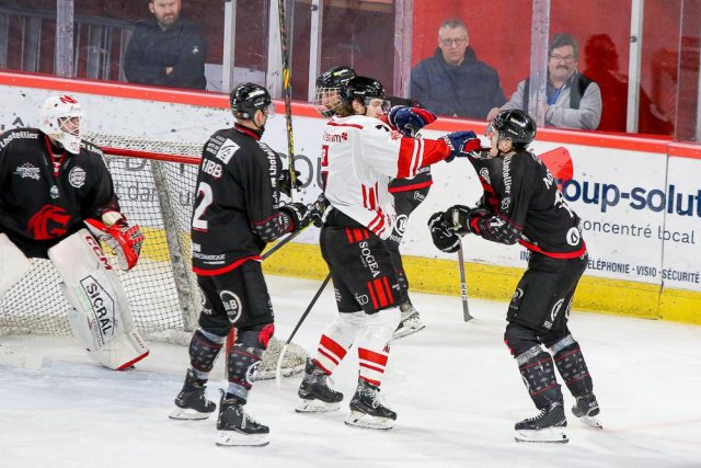 Photo hockey match Amiens  - Nice le 12/01/2024