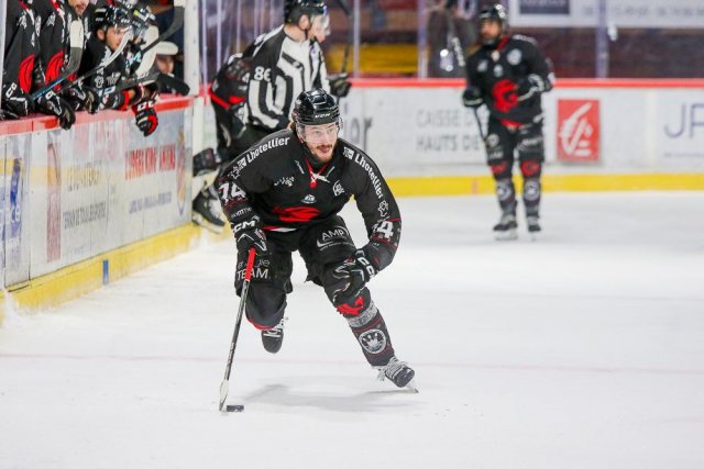 Photo hockey match Amiens  - Nice le 12/01/2024