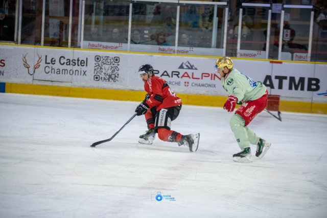 Photo hockey match Chamonix  - Cergy-Pontoise le 14/01/2024