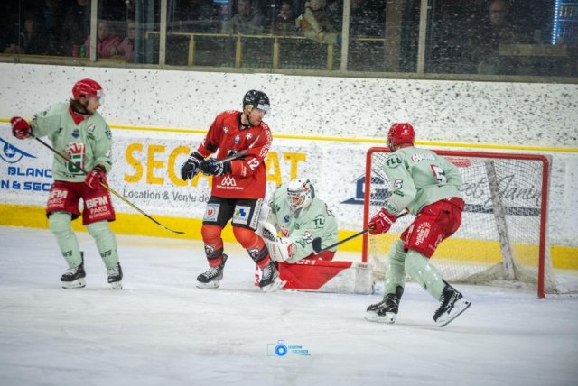 Photo hockey match Chamonix  - Cergy-Pontoise le 14/01/2024