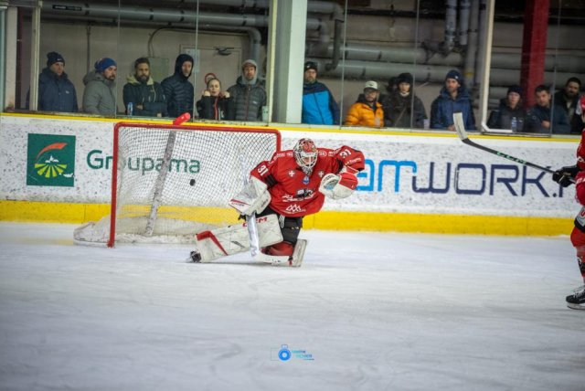 Photo hockey match Chamonix  - Cergy-Pontoise le 14/01/2024