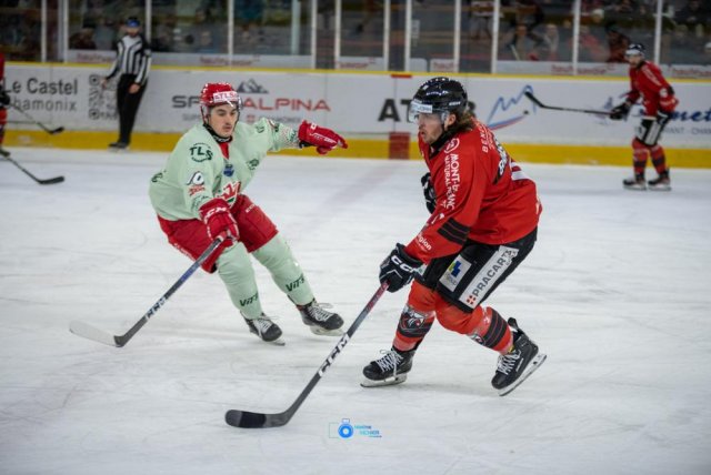 Photo hockey match Chamonix  - Cergy-Pontoise le 14/01/2024