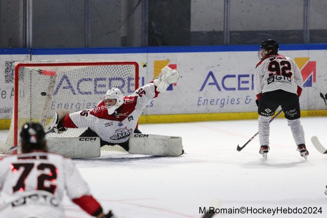 Photo hockey match Rouen - Bordeaux le 14/01/2024