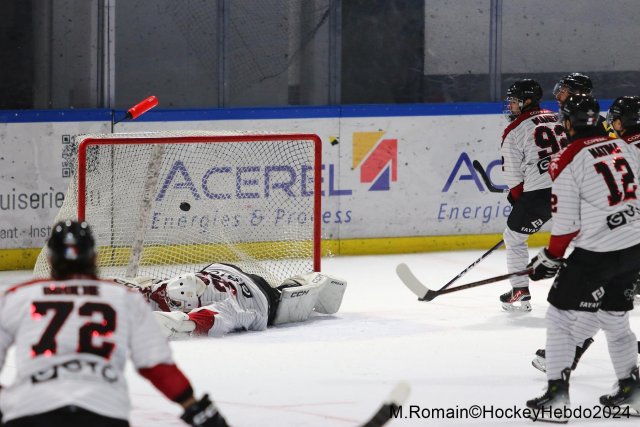 Photo hockey match Rouen - Bordeaux le 14/01/2024