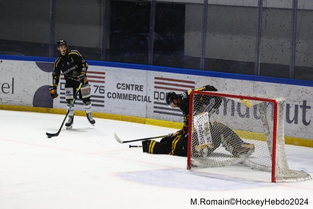 Photo hockey match Rouen - Bordeaux le 14/01/2024