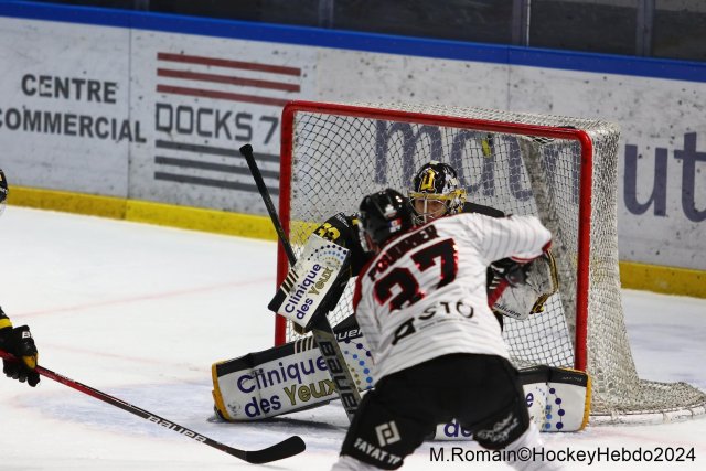 Photo hockey match Rouen - Bordeaux le 14/01/2024