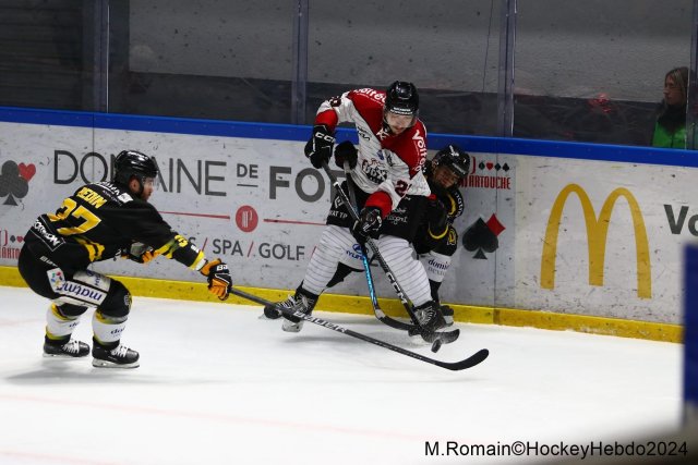 Photo hockey match Rouen - Bordeaux le 14/01/2024