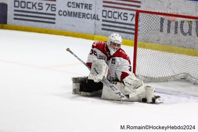 Photo hockey match Rouen - Bordeaux le 14/01/2024