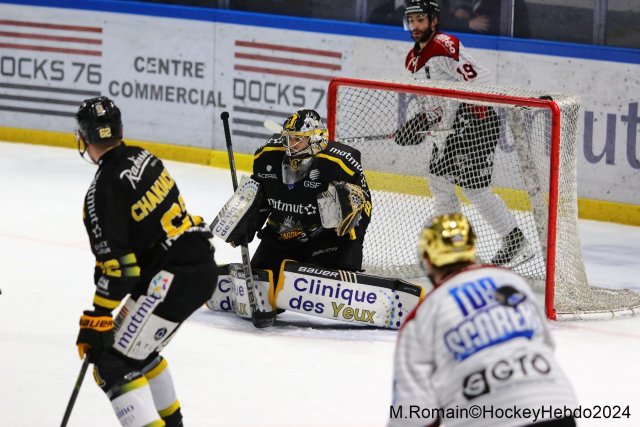 Photo hockey match Rouen - Bordeaux le 14/01/2024