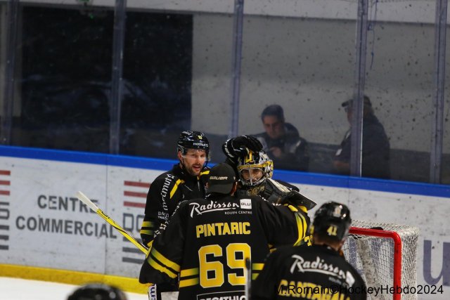 Photo hockey match Rouen - Bordeaux le 14/01/2024