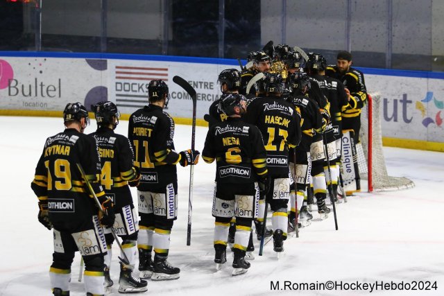 Photo hockey match Rouen - Bordeaux le 14/01/2024