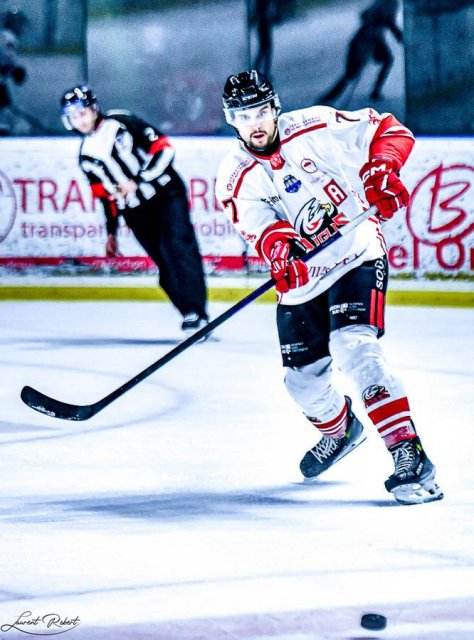 Photo hockey match Bordeaux - Nice le 16/01/2024