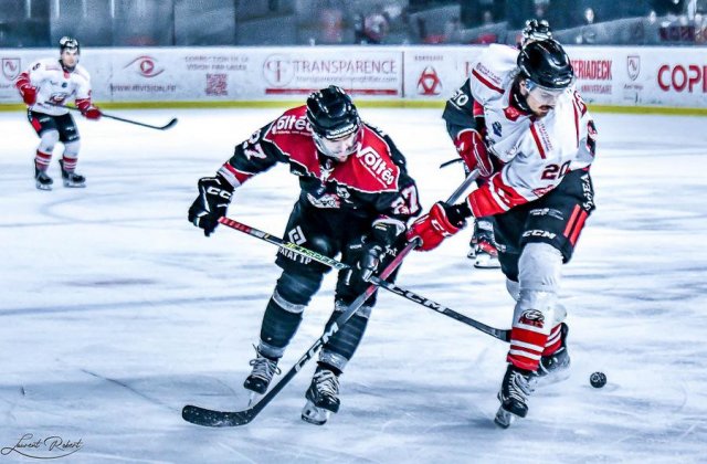 Photo hockey match Bordeaux - Nice le 16/01/2024