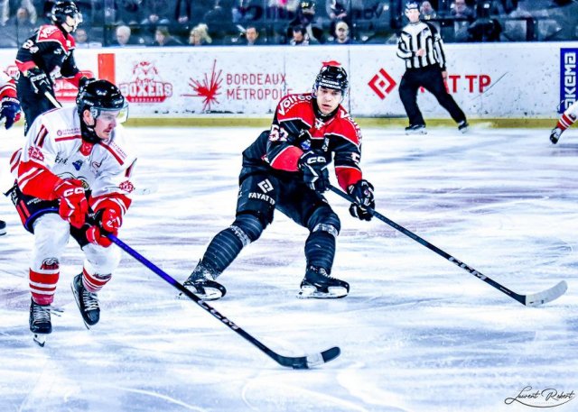 Photo hockey match Bordeaux - Nice le 16/01/2024