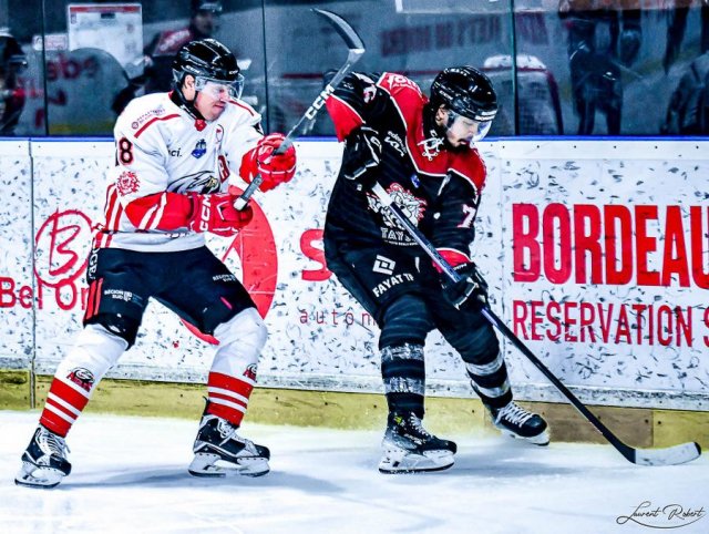 Photo hockey match Bordeaux - Nice le 16/01/2024