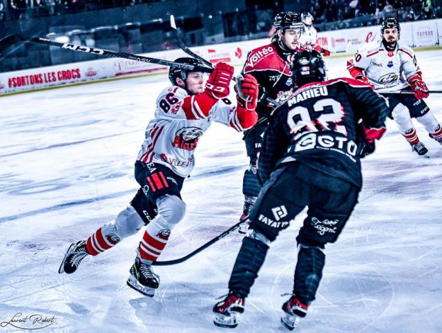 Photo hockey match Bordeaux - Nice le 16/01/2024