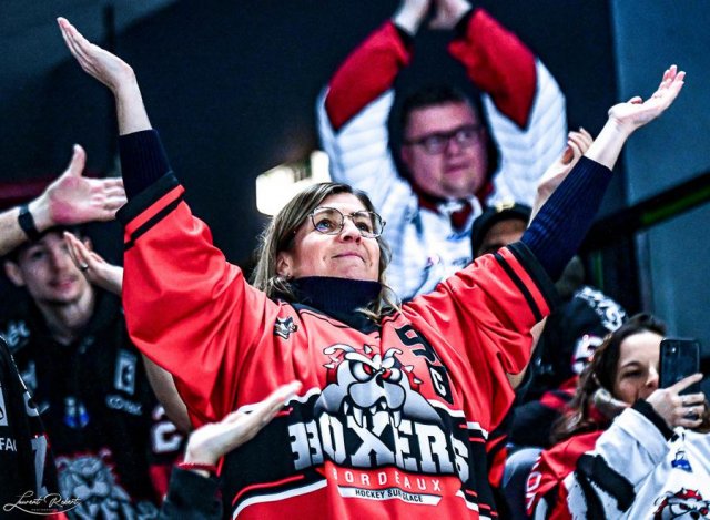 Photo hockey match Bordeaux - Nice le 16/01/2024