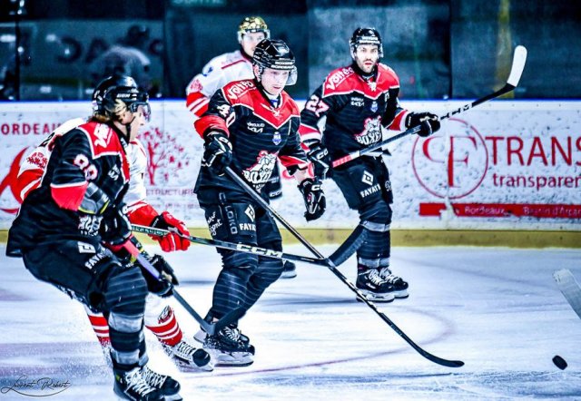 Photo hockey match Bordeaux - Nice le 16/01/2024