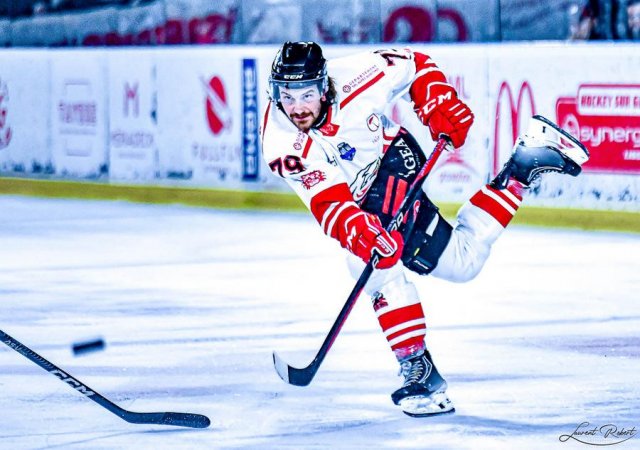 Photo hockey match Bordeaux - Nice le 16/01/2024