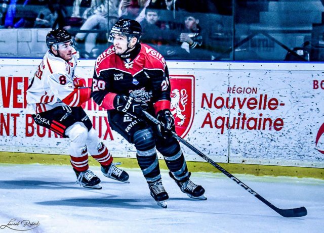 Photo hockey match Bordeaux - Nice le 16/01/2024