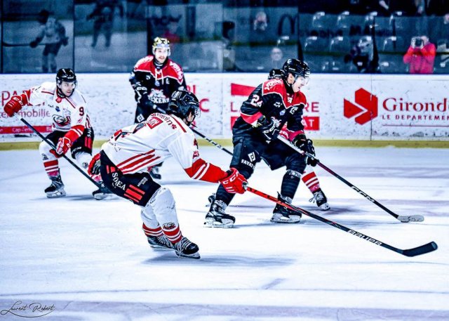 Photo hockey match Bordeaux - Nice le 16/01/2024