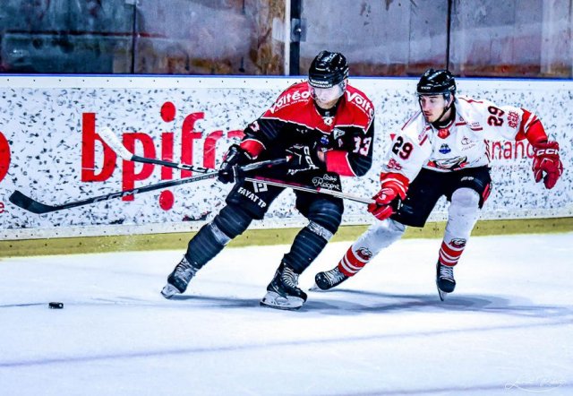 Photo hockey match Bordeaux - Nice le 16/01/2024