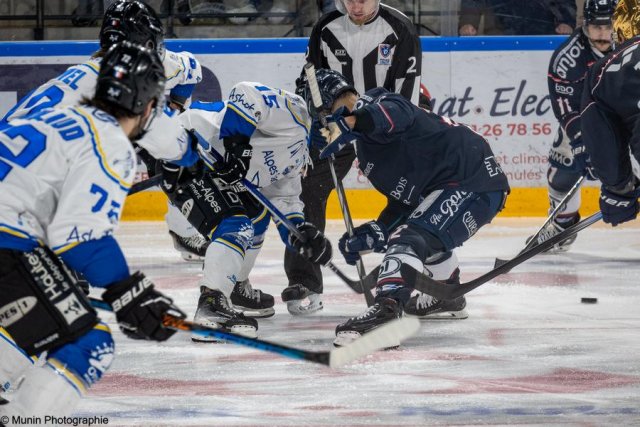Photo hockey match Angers  - Gap  le 14/01/2024