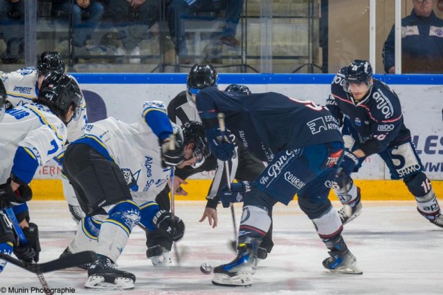 Photo hockey match Angers  - Gap  le 14/01/2024