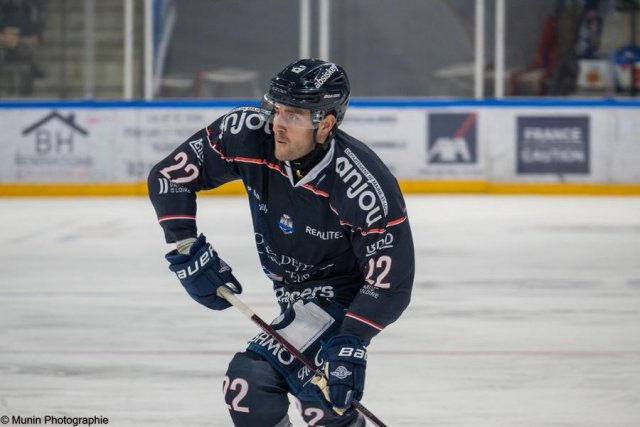 Photo hockey match Angers  - Gap  le 14/01/2024
