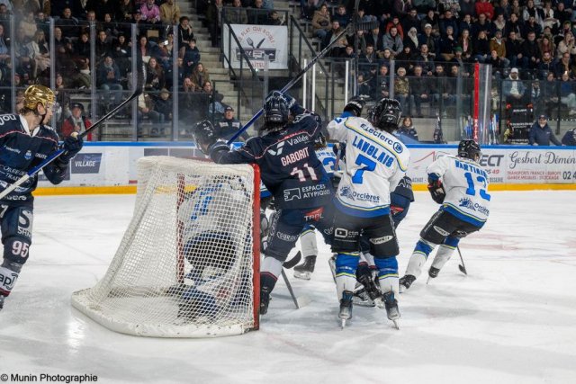 Photo hockey match Angers  - Gap  le 14/01/2024