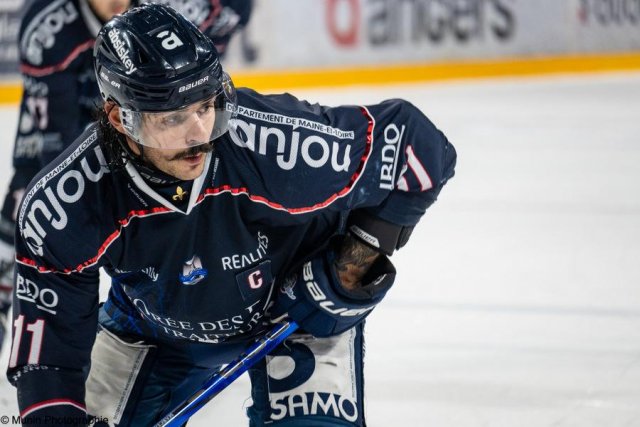 Photo hockey match Angers  - Gap  le 14/01/2024
