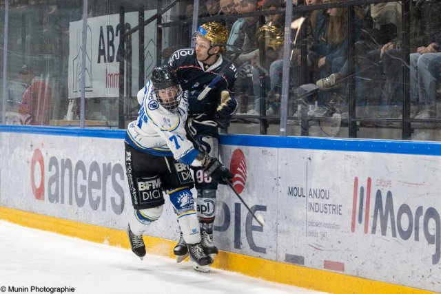 Photo hockey match Angers  - Gap  le 14/01/2024