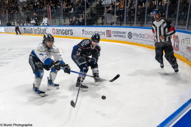 Photo hockey match Angers  - Gap  le 14/01/2024