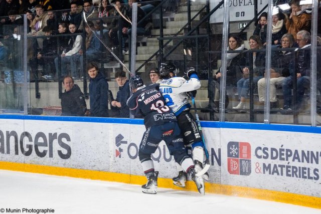 Photo hockey match Angers  - Gap  le 14/01/2024