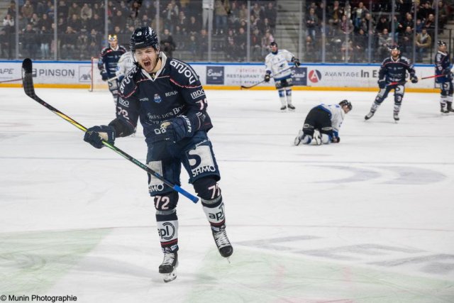 Photo hockey match Angers  - Gap  le 14/01/2024