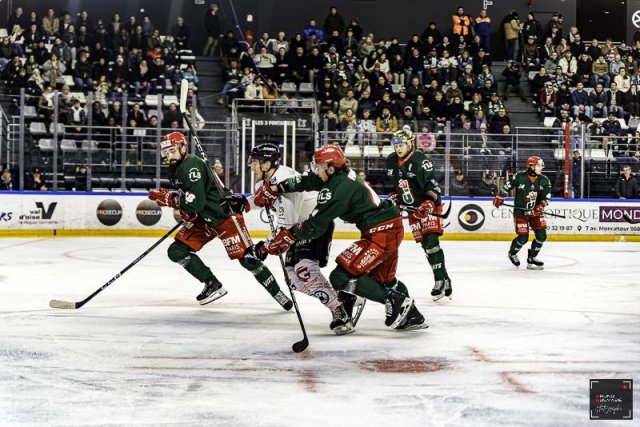 Photo hockey match Cergy-Pontoise - Amiens  le 16/01/2024