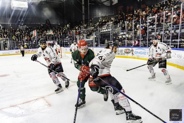 Photo hockey match Cergy-Pontoise - Amiens  le 16/01/2024