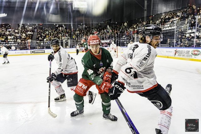 Photo hockey match Cergy-Pontoise - Amiens  le 16/01/2024