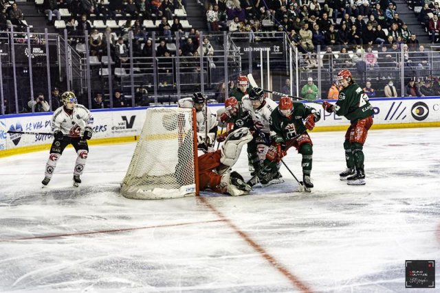 Photo hockey match Cergy-Pontoise - Amiens  le 16/01/2024