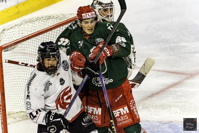 Photo hockey match Cergy-Pontoise - Amiens  le 16/01/2024