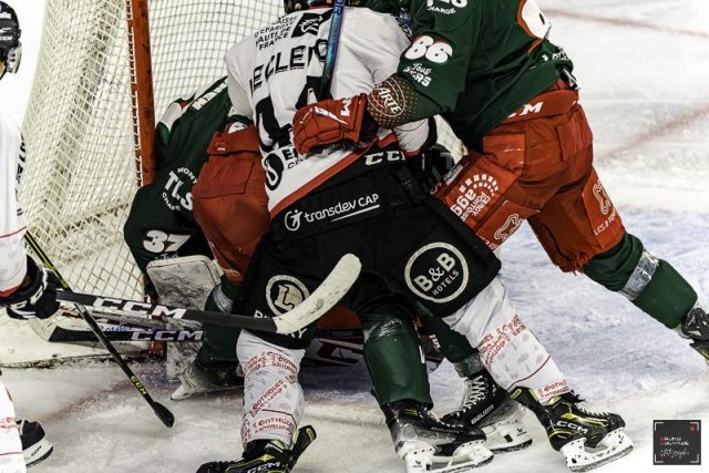 Photo hockey match Cergy-Pontoise - Amiens  le 16/01/2024