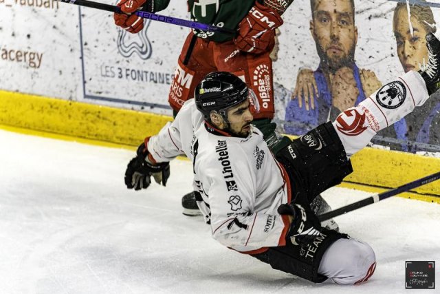 Photo hockey match Cergy-Pontoise - Amiens  le 16/01/2024