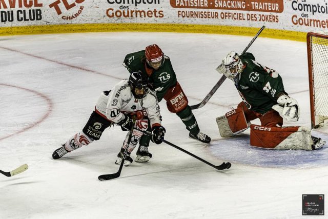 Photo hockey match Cergy-Pontoise - Amiens  le 16/01/2024